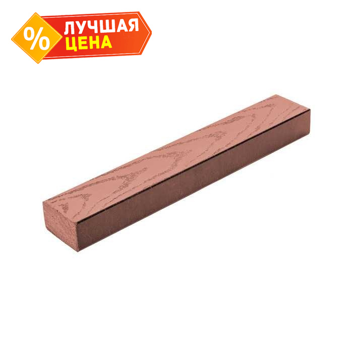 Брус лавочный массив Grand Line 22x80x4000 мм Терракота