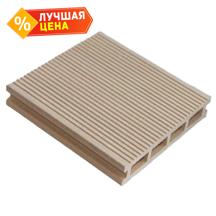 Террасная доска ДПК вельвет MasterDeck 26x140x4000 мм Клен